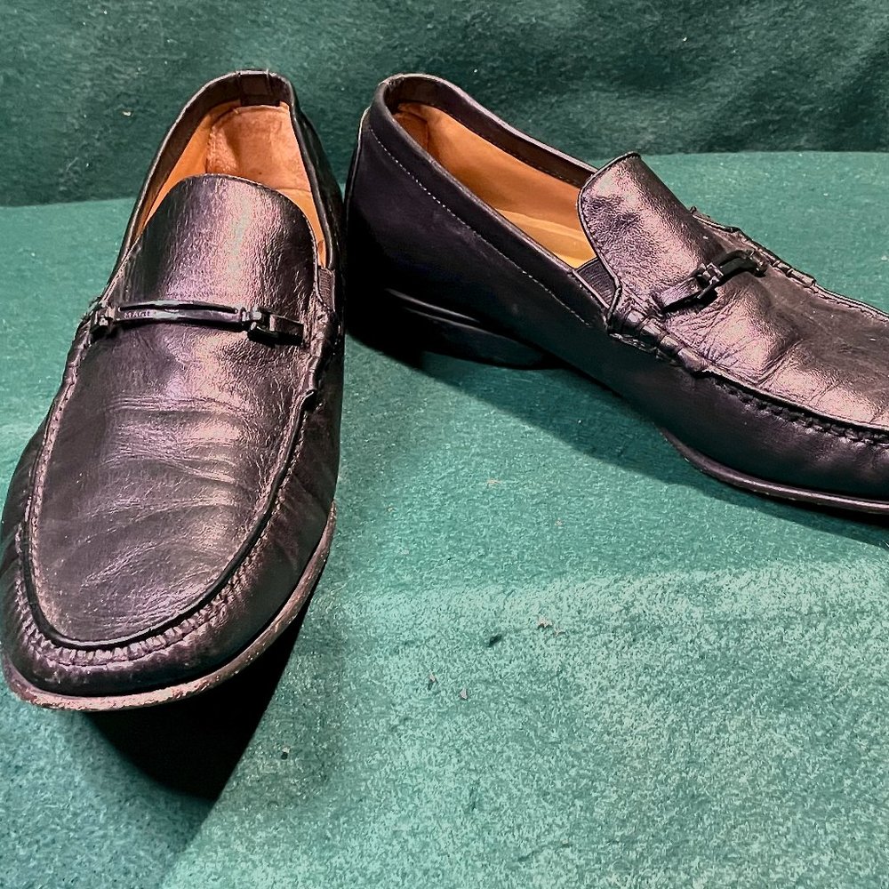 Black BRUNO MAGLI Leather Loafers (13)